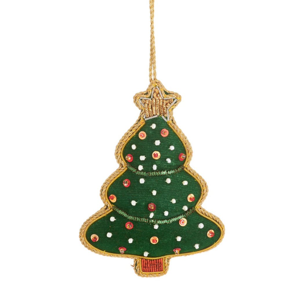 Christmas Tree Zari Decoration