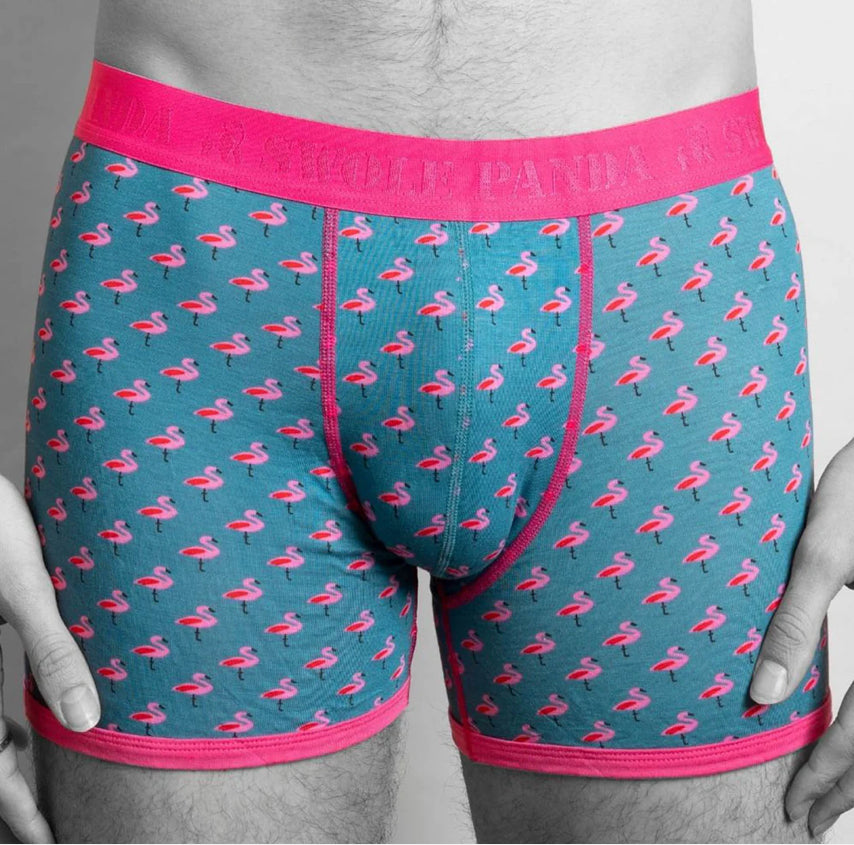 Bamboo Boxers - Flamingo