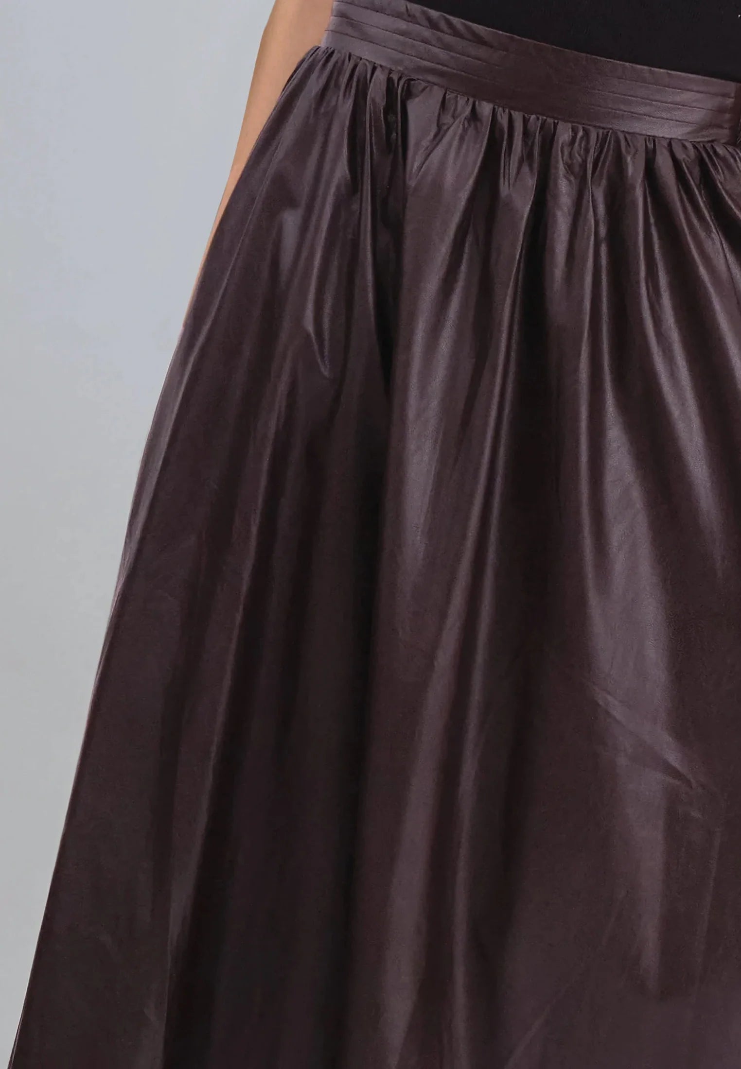 SOPHIE PLEATHER SKIRT