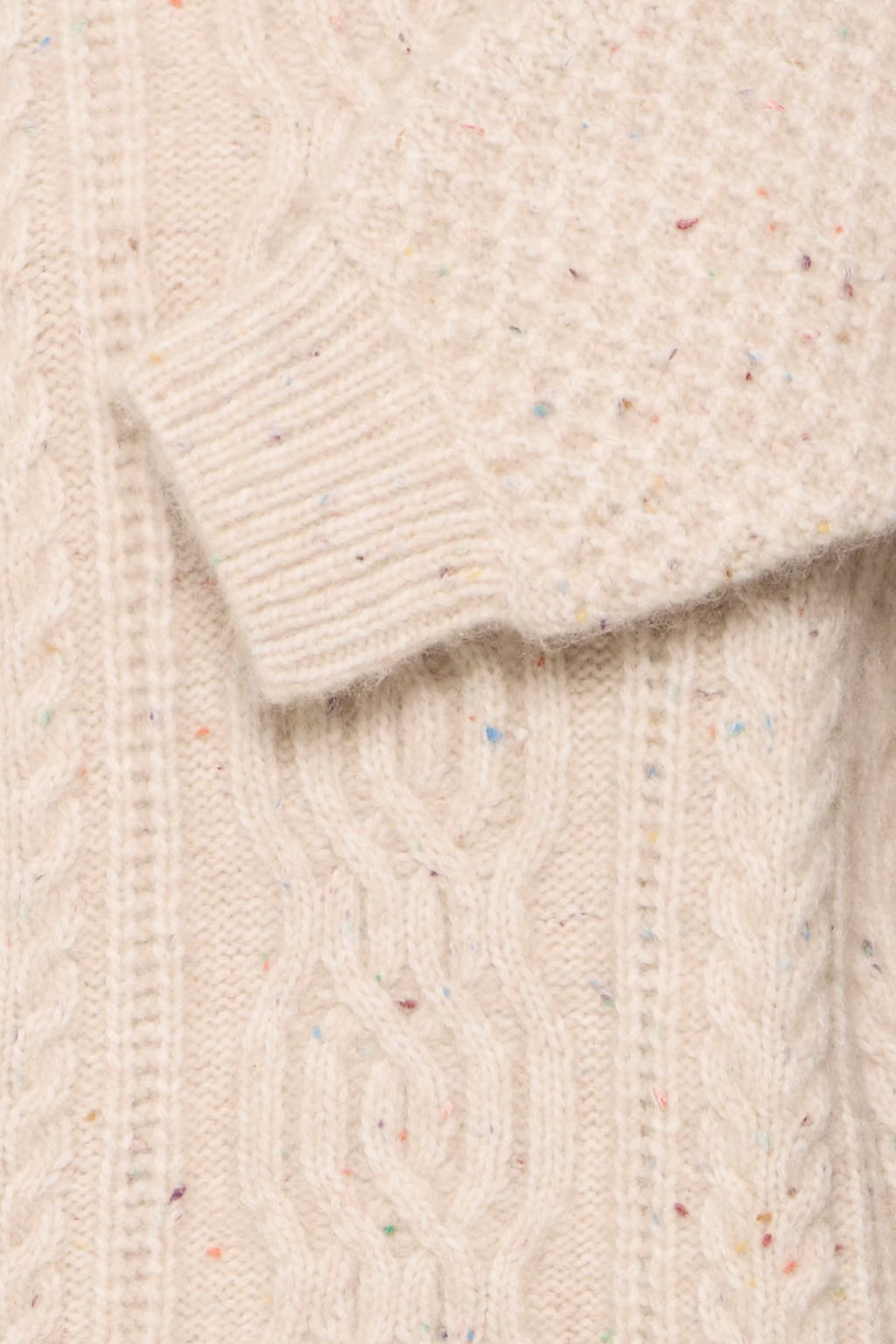 FRELLEA PULLOVER - Oatmeal Multi