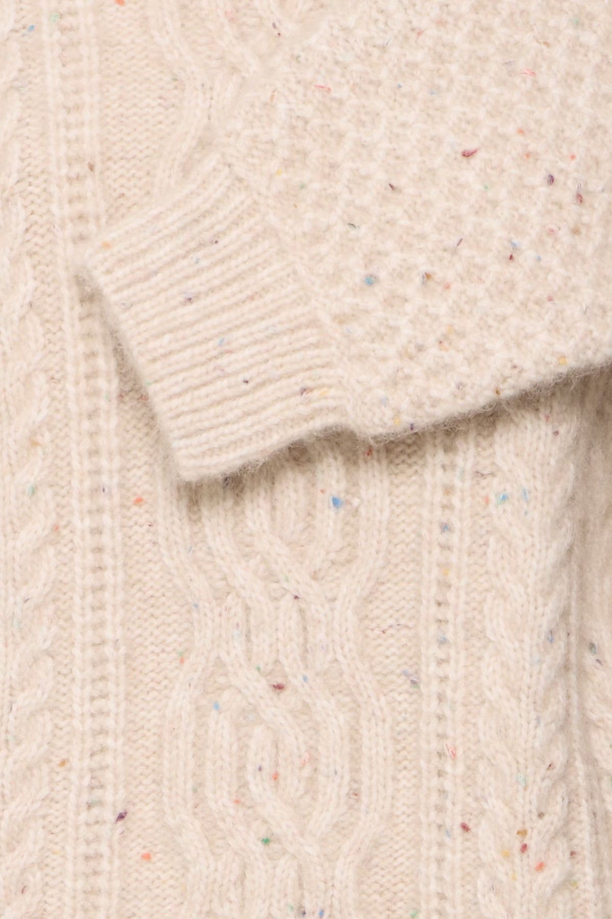 FRELLEA PULLOVER - Oatmeal Multi