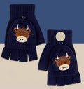 Hamish Highland Cow Mittens