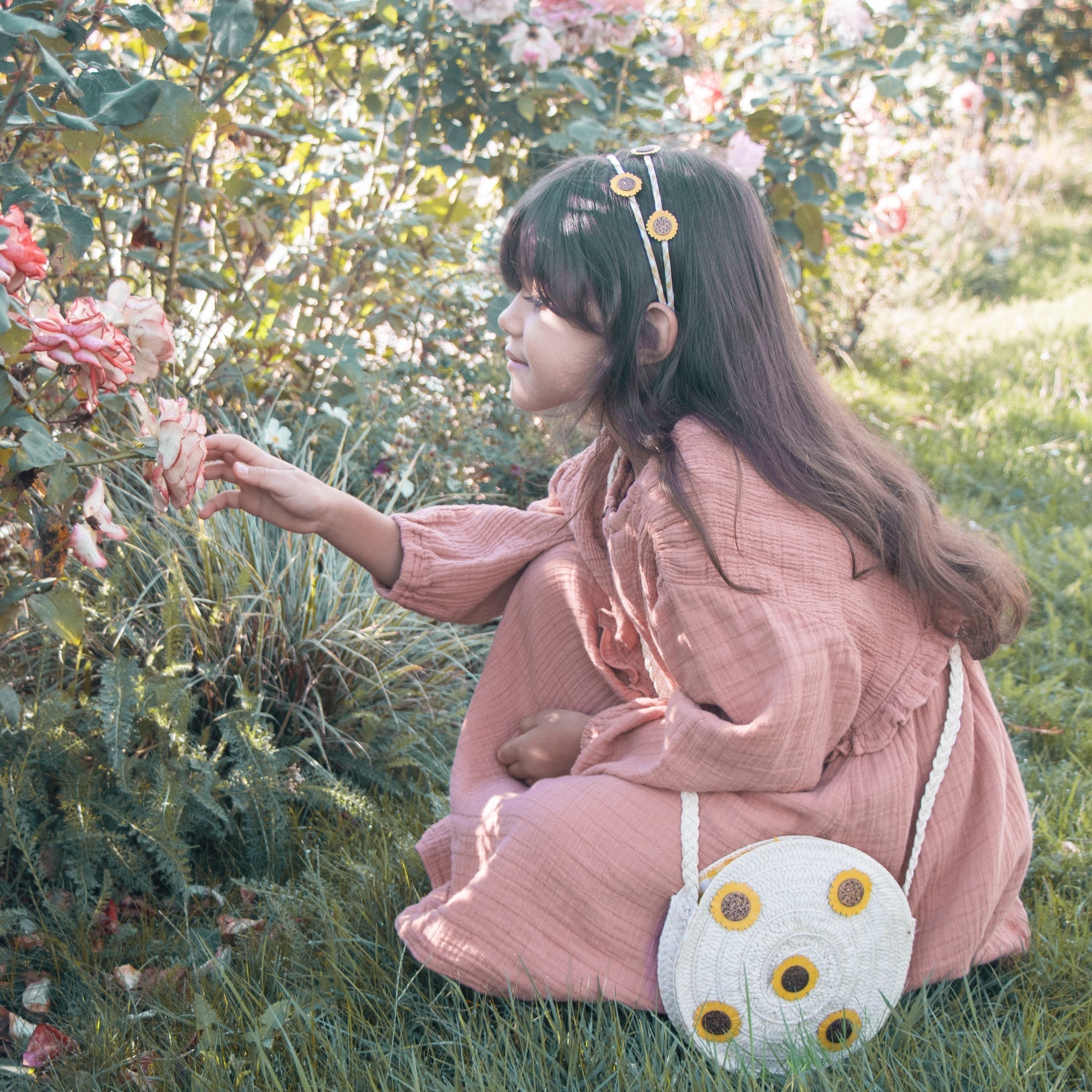 Sunflower Double Headband