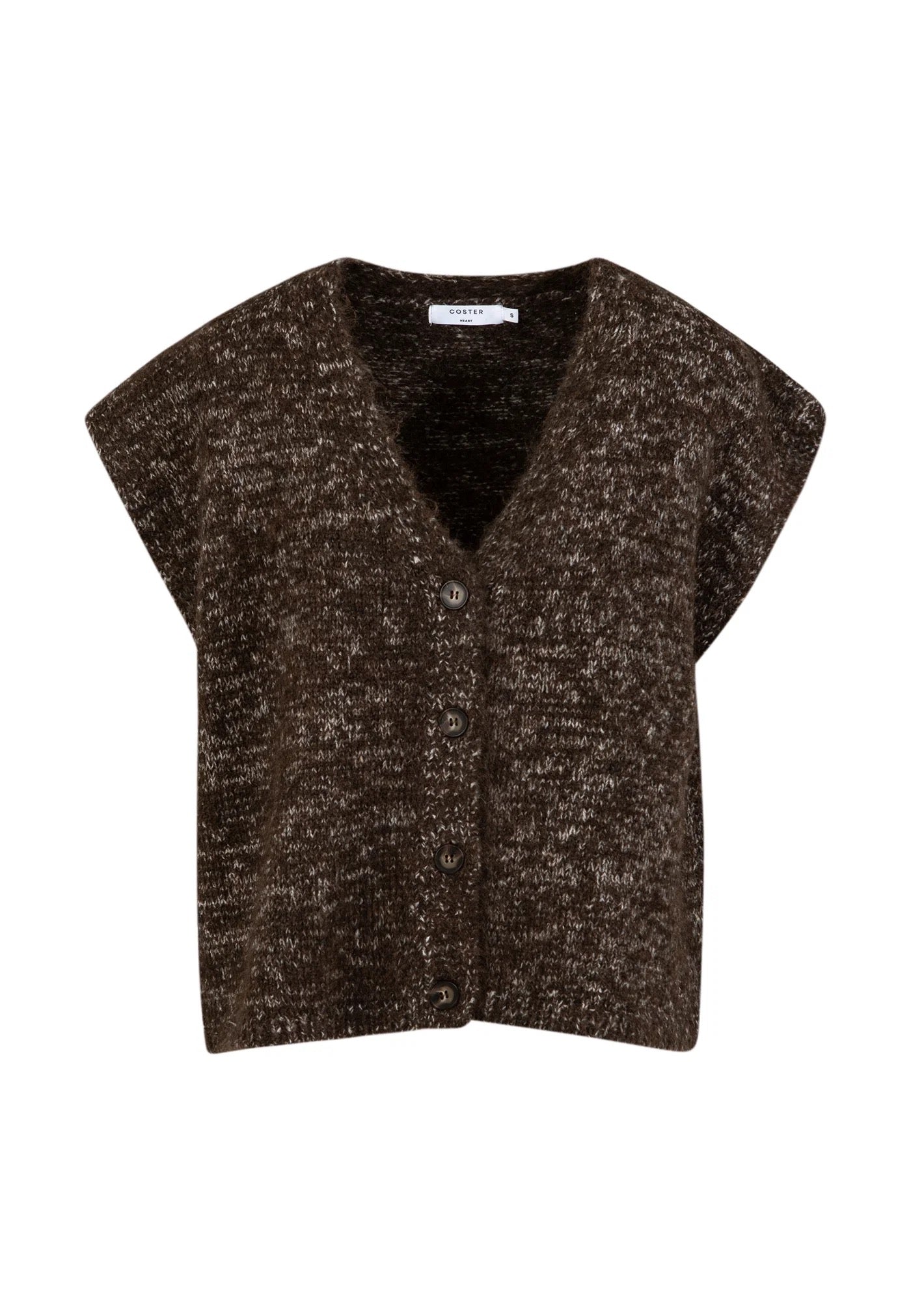 Boxy knit vest