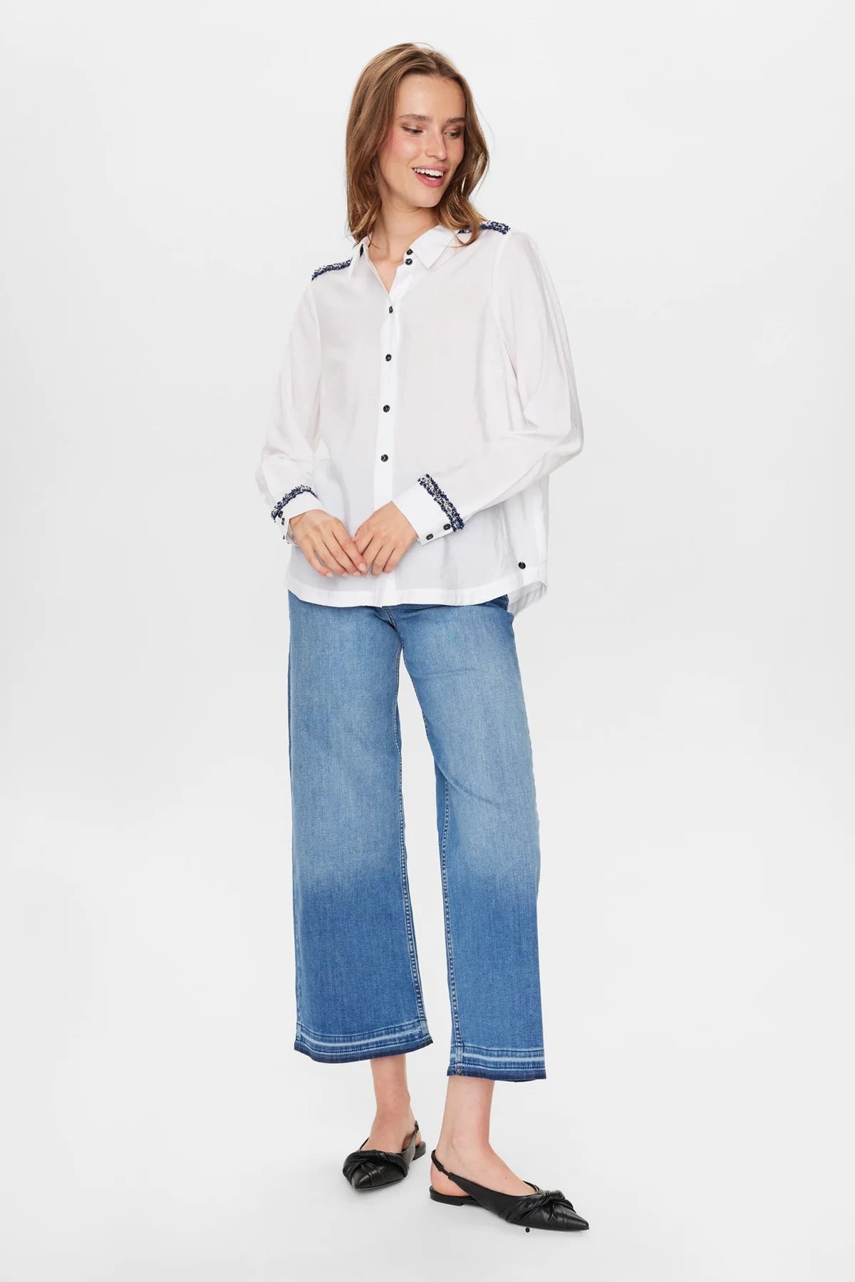 NUIVANA SHIRT - Bright White