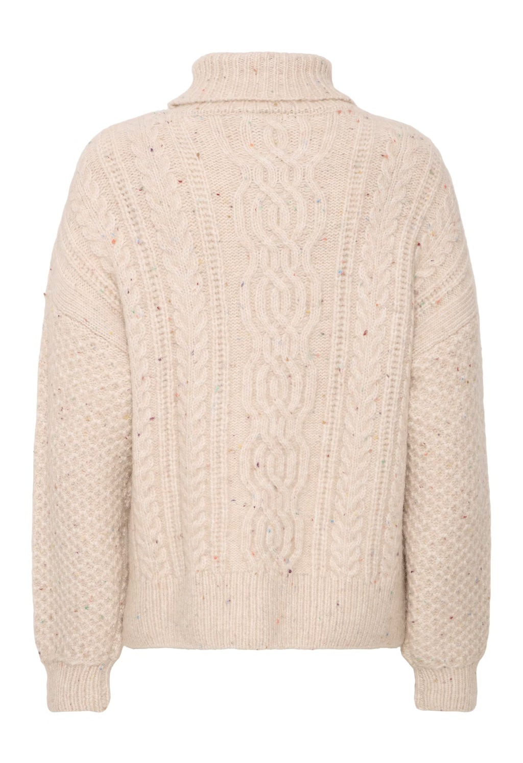 FRELLEA PULLOVER - Oatmeal Multi