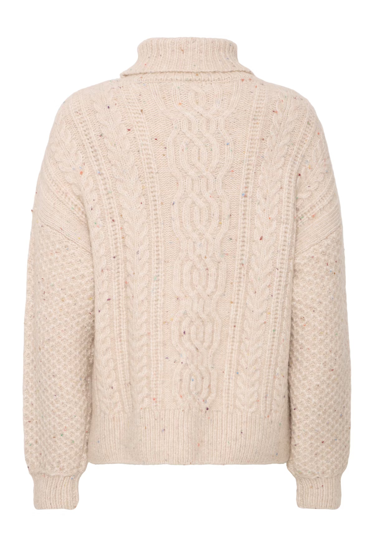FRELLEA PULLOVER - Oatmeal Multi