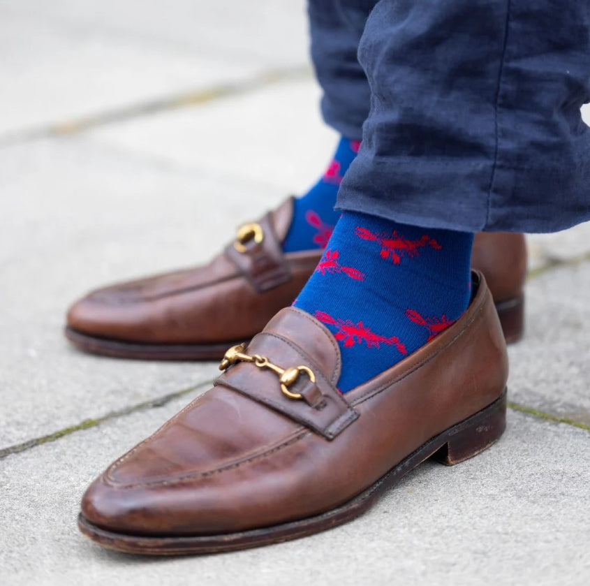 Lobster Bamboo Socks