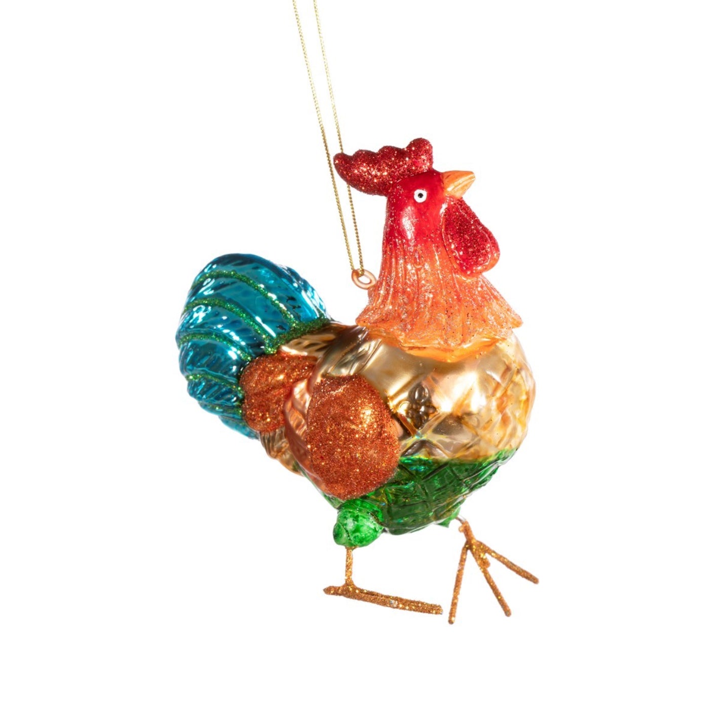 Cockerel Shaped Bauble