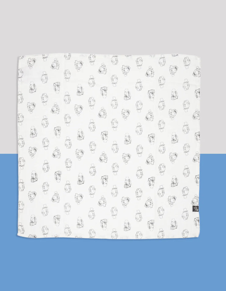 Paddington Loves To Travel Muslin Squares - Pack Of 2
