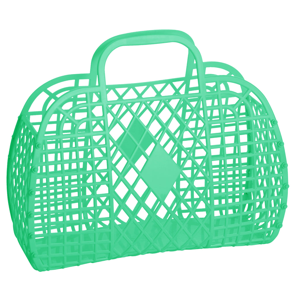 SunJellies Retro Basket Jelly Bag - Large