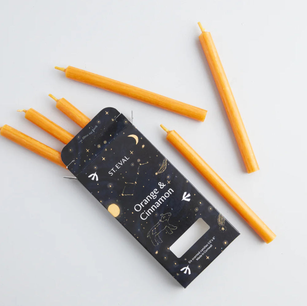 Orange & Cinnamon Mini Christmas Candles