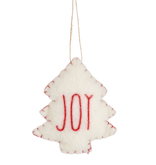 Joy Felt Hanging Decoration