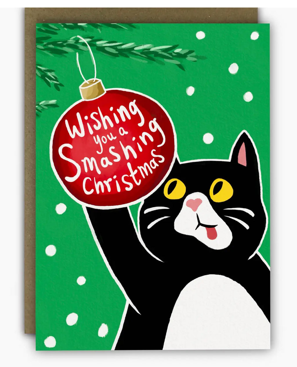 Running with Scissors Funny Christmas Cards