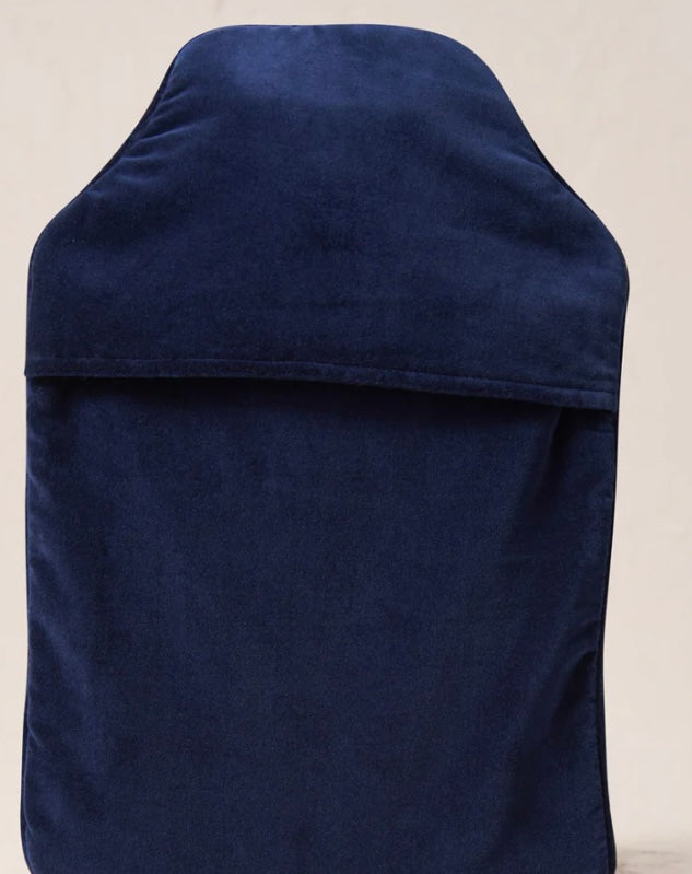 Celestial Velvet Hot Water Bottle - Navy