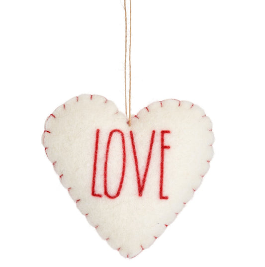 Love Felt Hanging Decoration