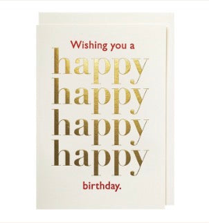 Happy Birthday Greeting Card