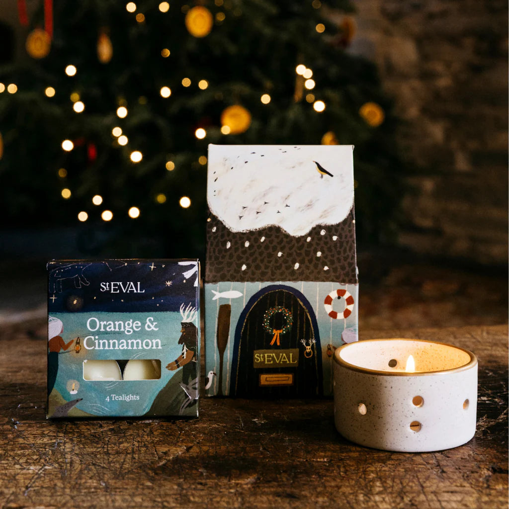 Orange & Cinnamon Christmas Cottage Candle