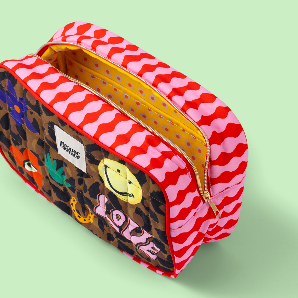 Leopard Icon Wash Bag