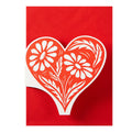 Botanical Heart Card