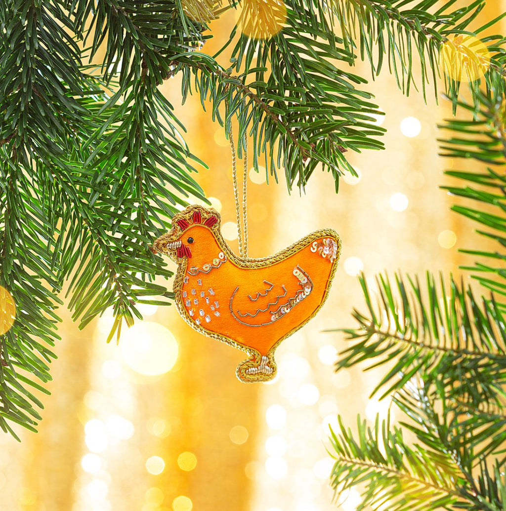 Chicken Zari Decoration