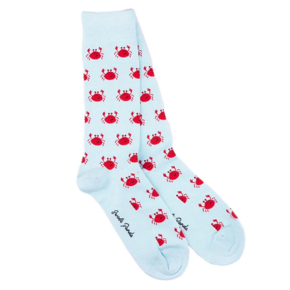 Crab Bamboo Socks