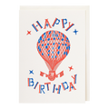 Hot Air Balloon Birthday Card