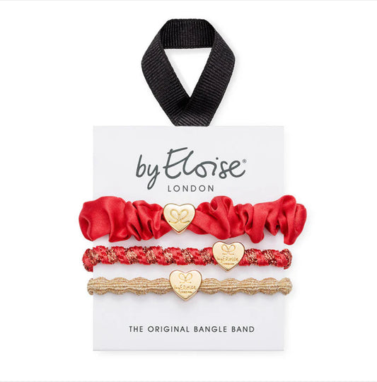 ByEloise Bangle Band Set - Valentine Heart