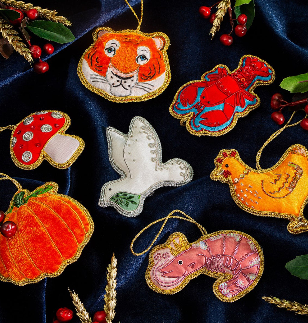 Chicken Zari Decoration