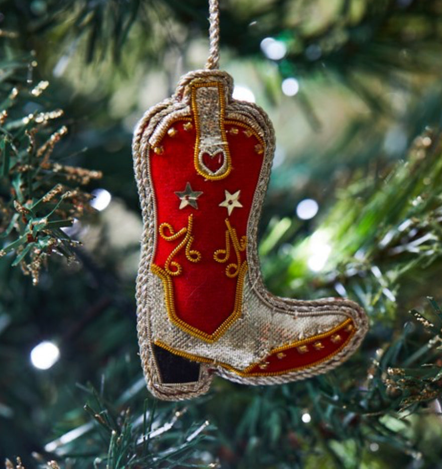 Cowboy Boot Decoration