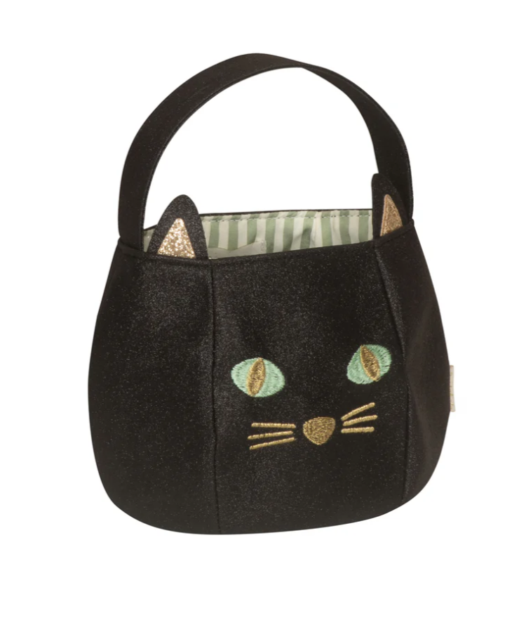 Black Cat Bucket Bag - Rockahula