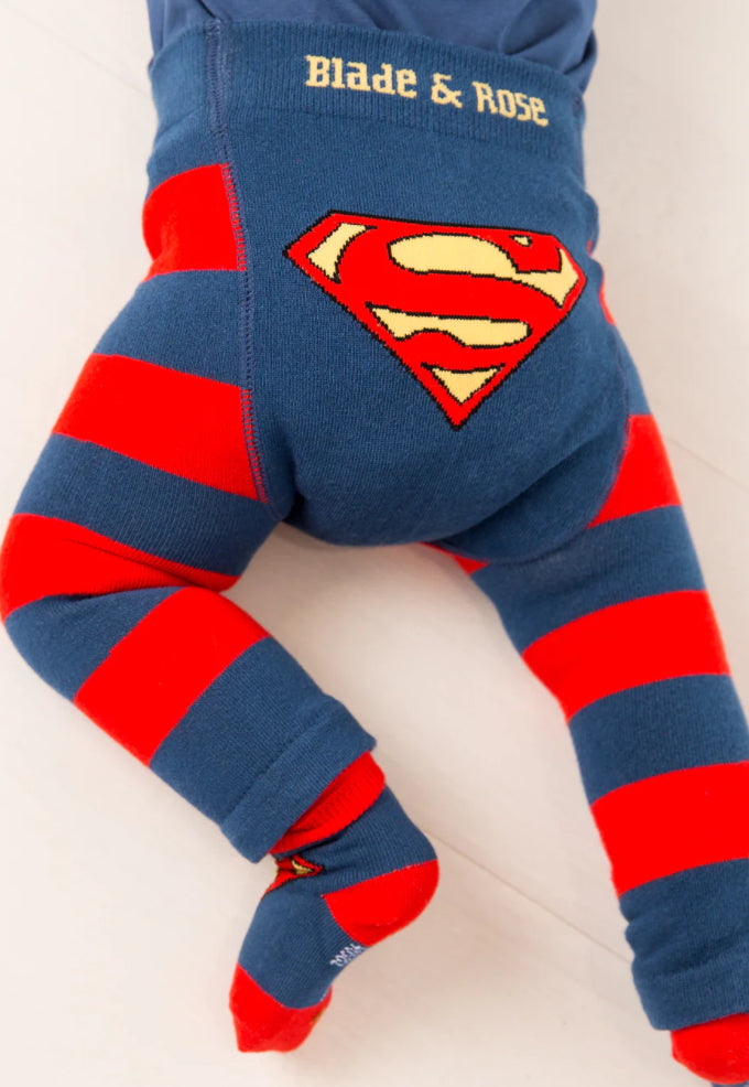 Superman Saves The Day Leggings