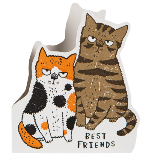 Grumpy Cats - Best Friends Greeting Card