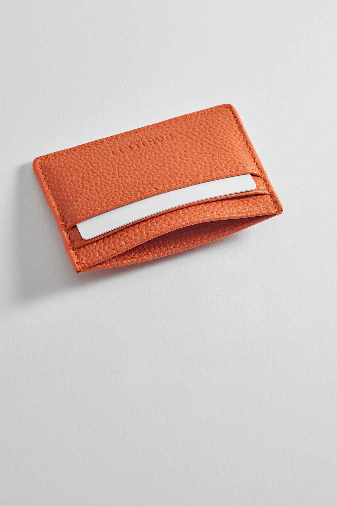 Mens Orange Card Holder