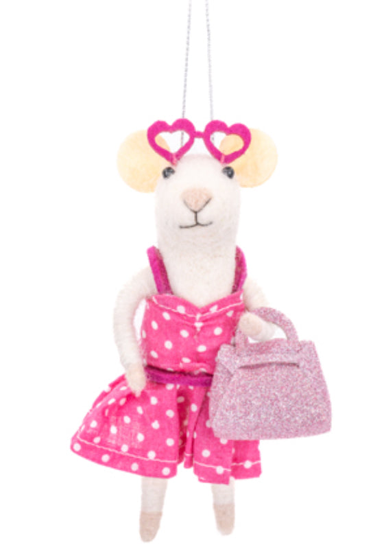 Margot Mouse Felt Decoration