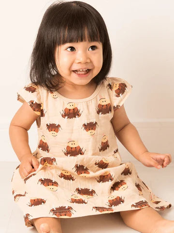 Neutral Hamish Summer Dress
