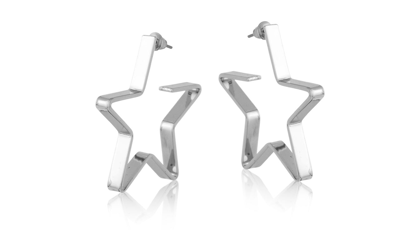 Ivy Oversized Star Earrings