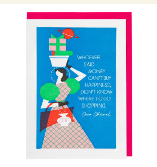 Money Can’t Buy You Happiness Greeting Card