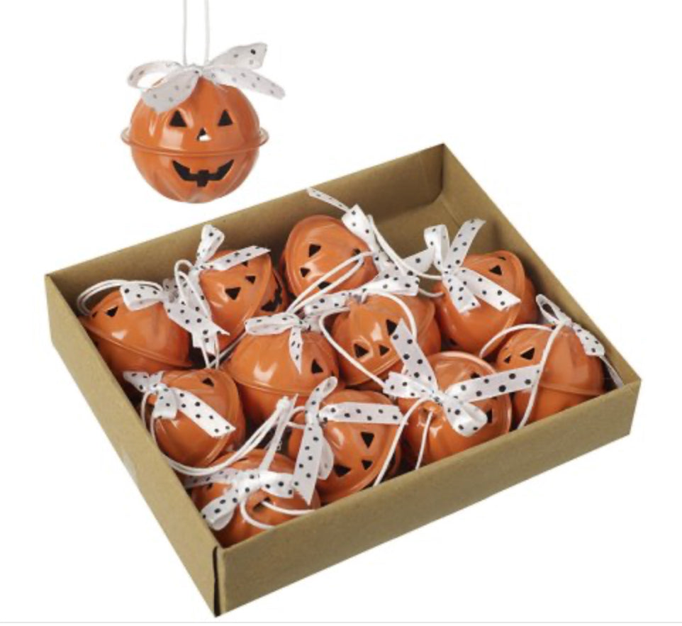 Pumpkin bells -Set Of 12