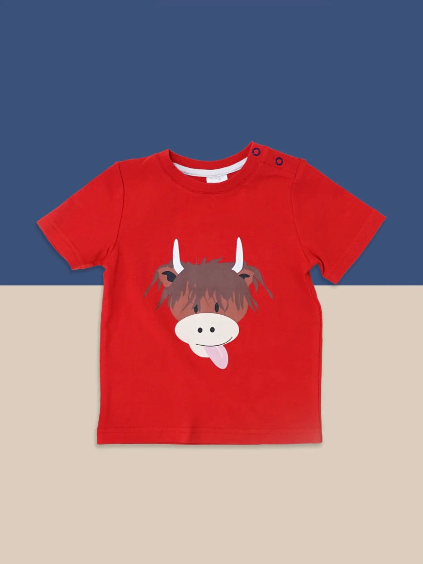 Hamish Highland Cow Summer Tee