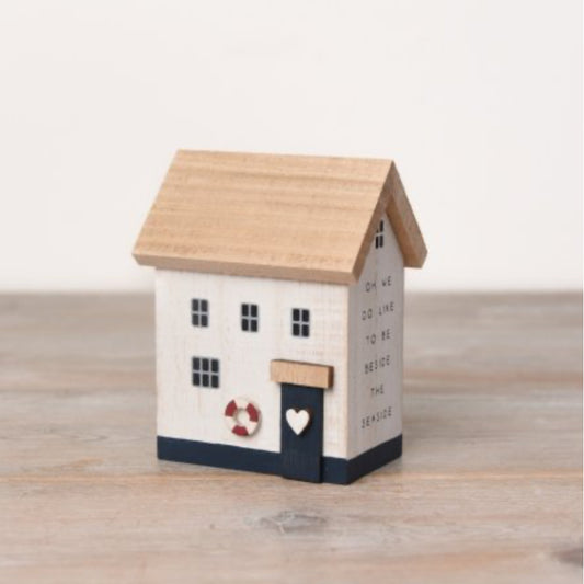 Wooden Beach House 12cm