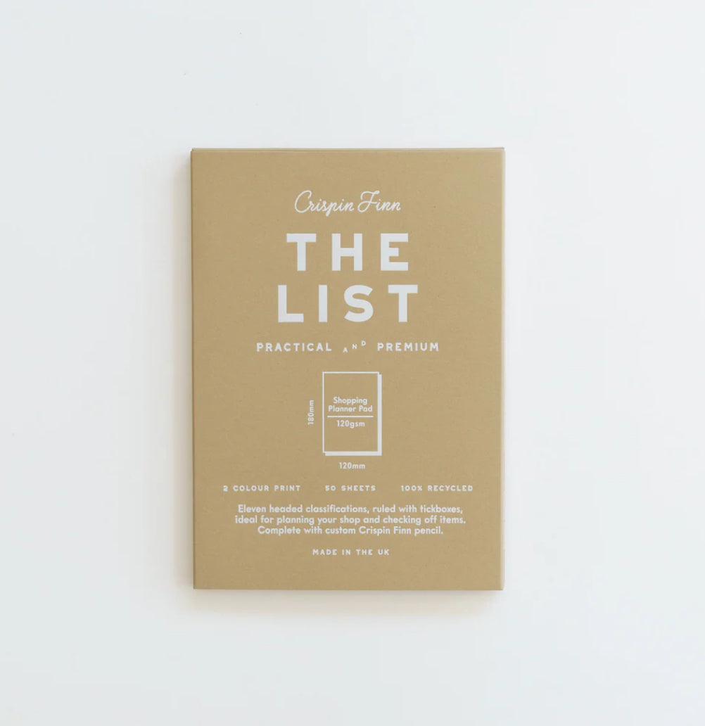 Crispin Finn The List Pad