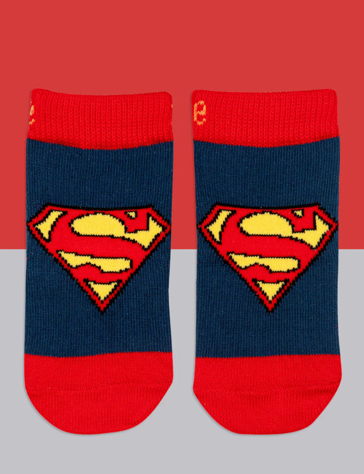 Superman Saves The Day Socks