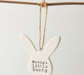Mummy's Little Bunny Hanger ,9cm