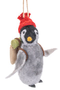 Backpack Penguin Felt Decoration