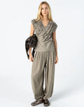 VOLUME PANTS-SILLE FIT