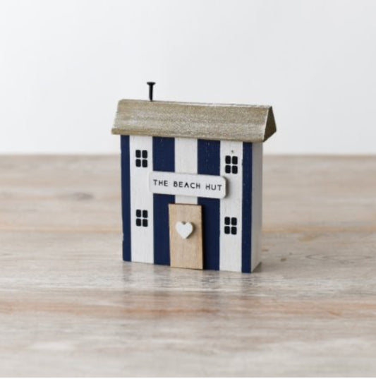 ‘The Beach Hut ‘ Wooden House ,12cm