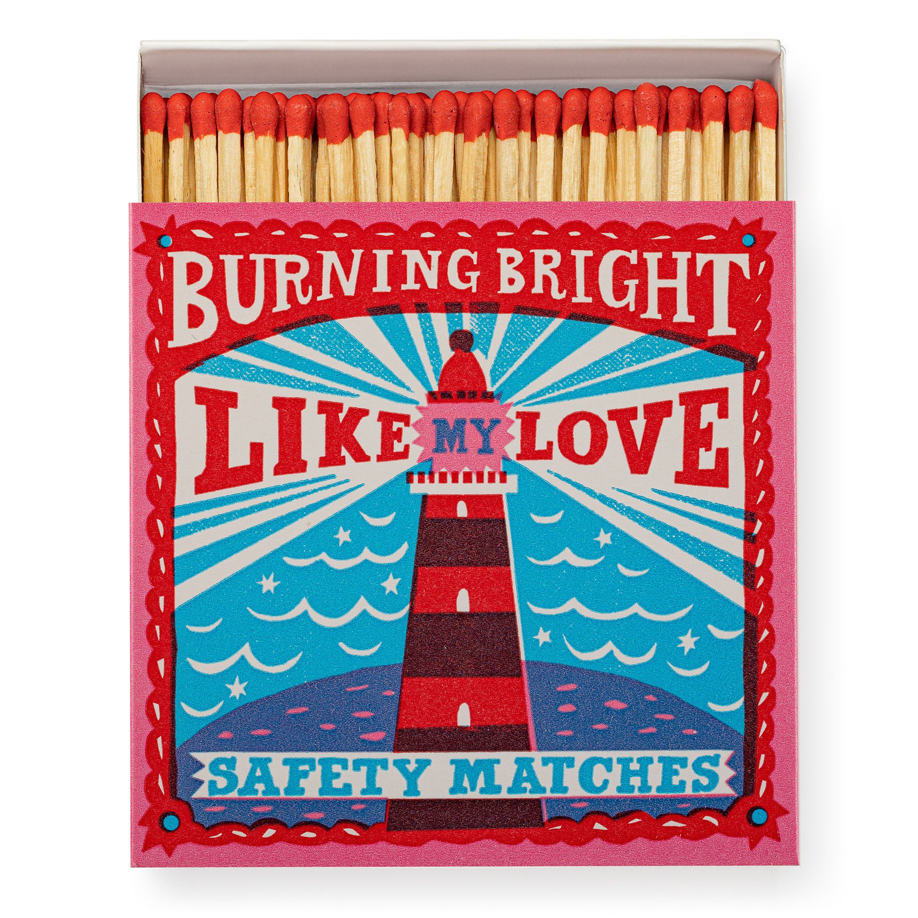 Burning Bright Matchbox