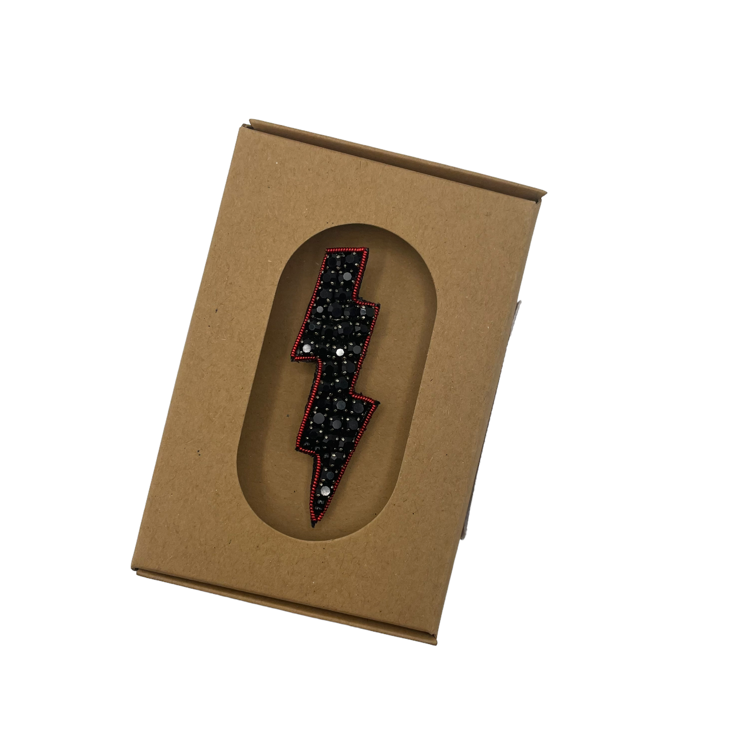 Small Beaded Lightning Bolt Pin