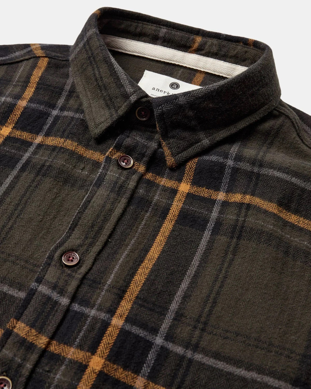 AKLEIF FLANNEL CHECK SHIRT